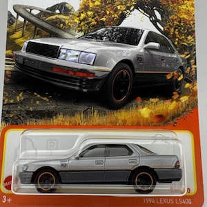 Matchbox 1994 Lexus LS400 Metal Grey Collector&#39;s Edition