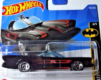 Hot Wheels - TV Serie Batmobil - DC Comics - Schwarz