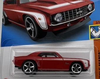 ホットウィール 2013 シボレー COPO カマロ - レッド - 2014 HW ワーク
