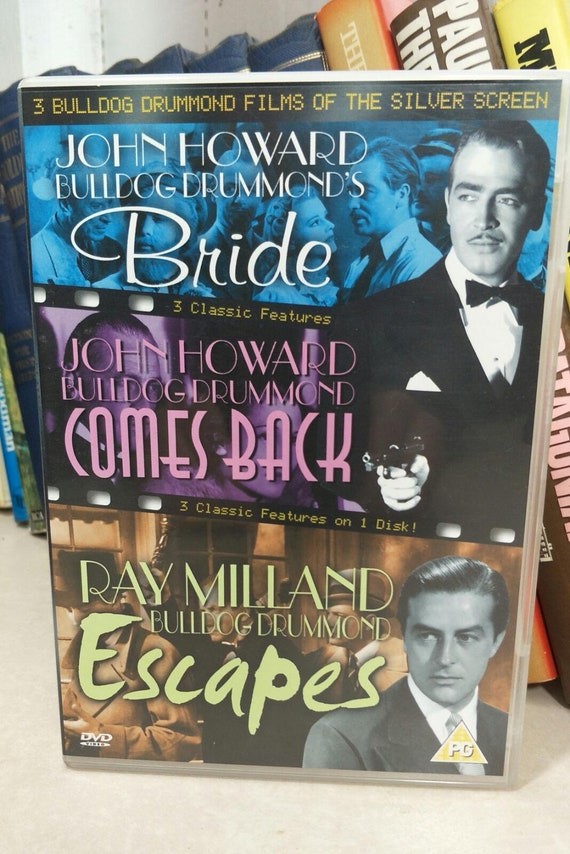 Bulldog Drummond's Bride/Comes Back/Escapes 1937 DVD Christmas Gift Ideas