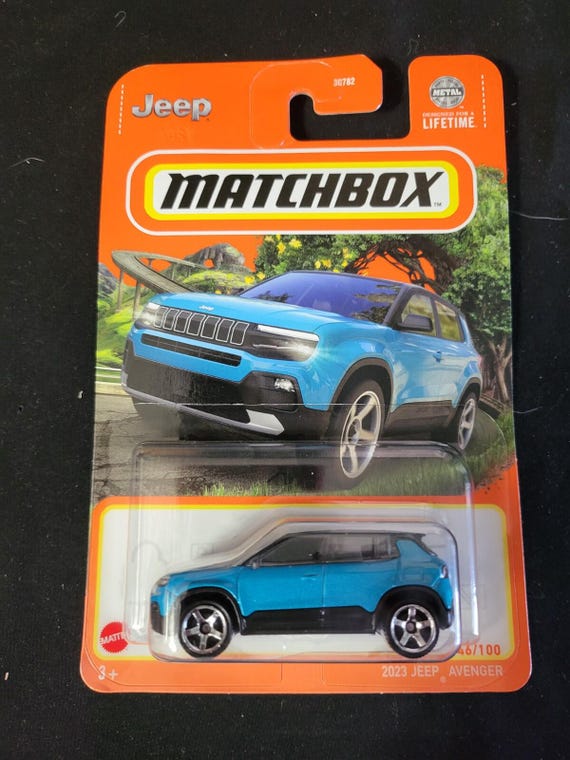 Matchbox Jeep Avenger Ocean Blue - Collector's Edition
