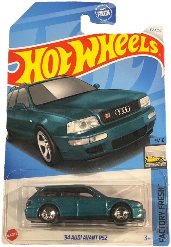 Hot Wheels 1994 Audi Avant RS2 Hw Factory Fresh Teal - Collector's Edition