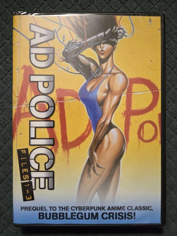 AD Police Files 1-3 DVD Anime OVA Series Vintage Movie