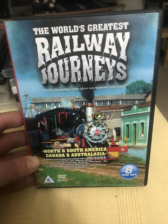 The Worlds Greatest Railway Journeys North & South America Canada Region 0 DVD Christmas Gift Ideas