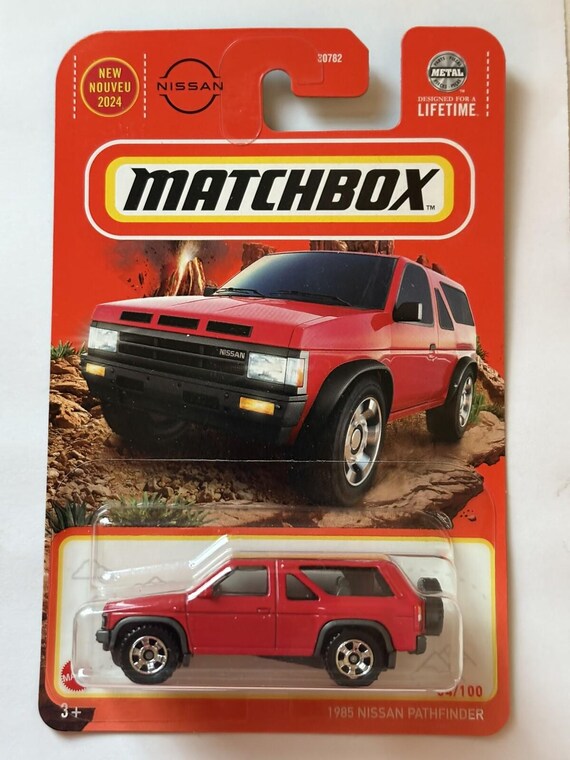 Matchbox 1985 Nissan Pathfinder Off Road Vehicle - Red - Collector's Edition