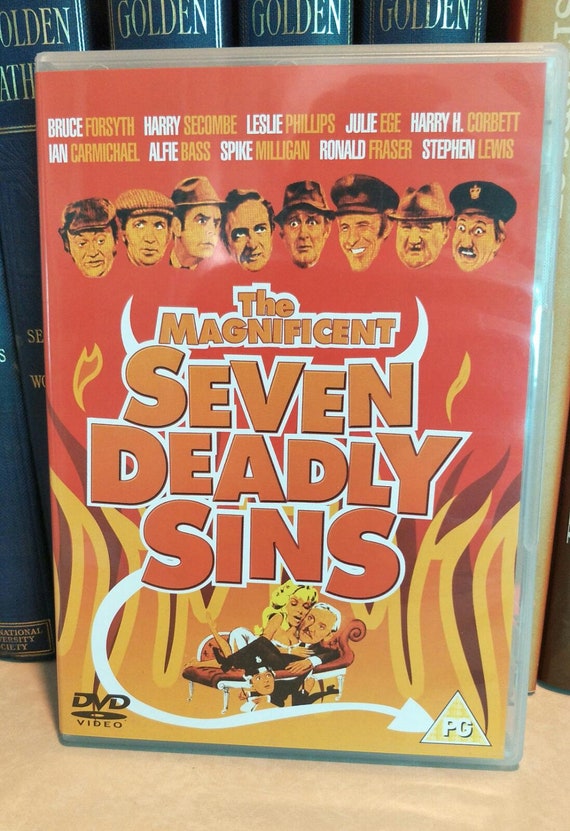 The Magnificent Seven Deadly Sins [1971] Leslie Phillips comedy film DVD Father's Day Gift Ideas