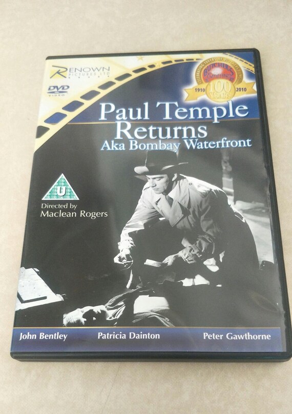 Paul Temple Returns - (Aka Bombay Waterfront) [Thriller, 1952] DVD s
