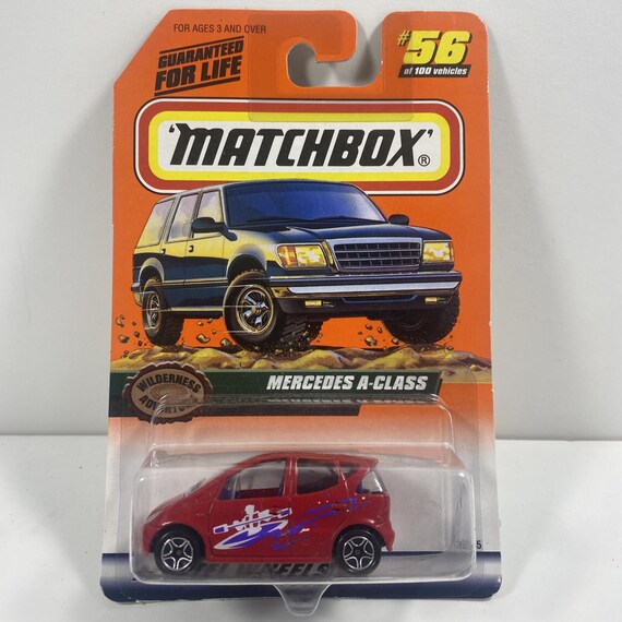 Matchbox 1999 Mercedes A-Class Red Wilderness Adventure Collector No. 56 Collector's Edition