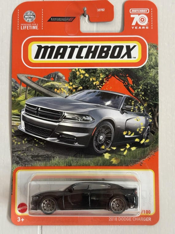 Matchbox Dodge Charger Vehicle - Black - Collector's Edition