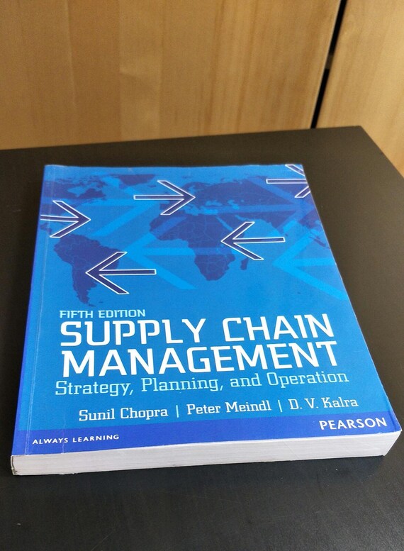 Supply Chain Management: Strategy, Planning, and Operation by Sunil Chopra Paperback Christmas Gift 5th Edition