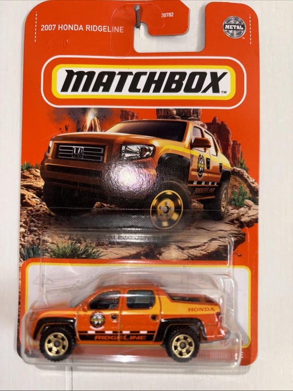 Matchbox Honda Ridgeline Pickup - Orange - Collector's Edition