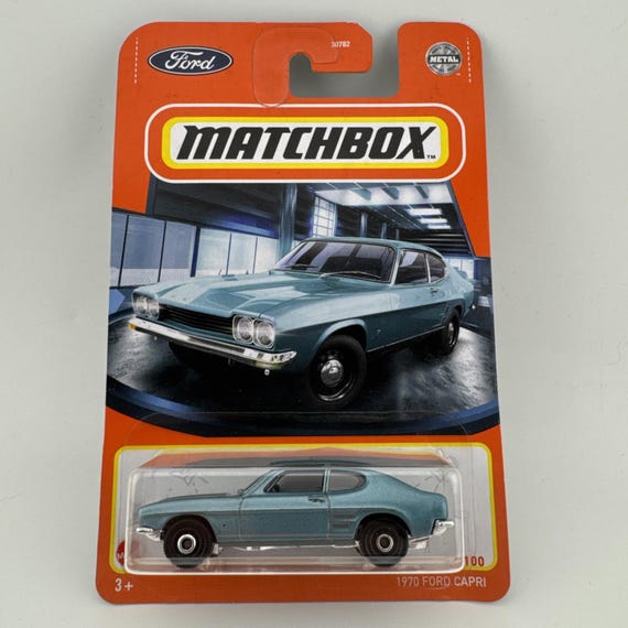 Matchbox 1970 Ford Capri Ice Blue Collector's Edition