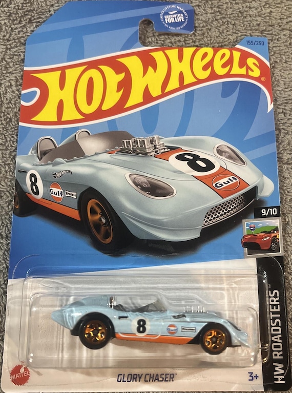 Hot Wheels Glory Chaser Gulf Oil - Sky Blue - Collector's Edition