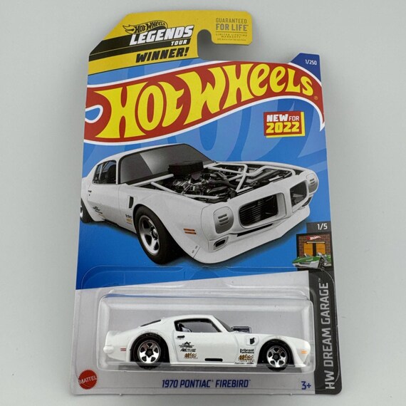 Hot Wheels 1970 Pontiac Firebird HW Dream Garage Legends White Collector's Edition