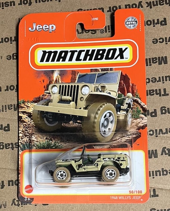 Matchbox 1948 Willys Jeep Off Road Tan Camouflage Collector's Edition