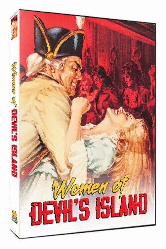 Women of Devil's Island [Vintage DVD] 1962 Prison Penal Colony Abuse Reform