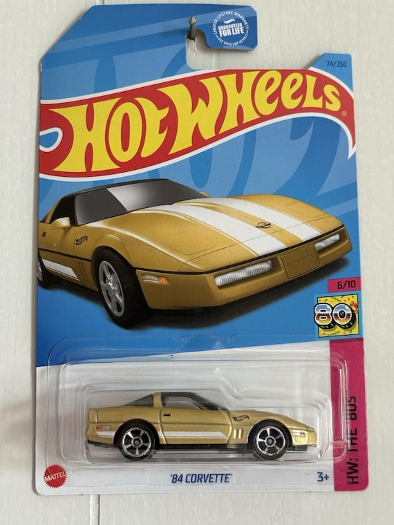 Hot Wheels 1984 Chevrolet Corvette - Gold - Collector's Edition