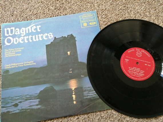 WAGNER - Overtures Czech Philharmonic Orchestra 1968 Stereo MFP 2110 LP (12") s