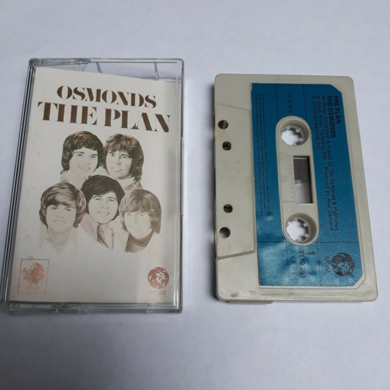 Osmonds The Plan Vintage MGM Pop Rock 1973 Tape Cassette s