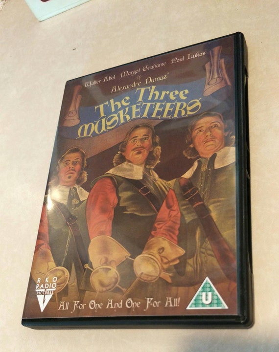 The Three Musketeers - Paul Lukas, Ian Keith, Walter Abel Action & Adventure DVD Perfect Birthday Gift