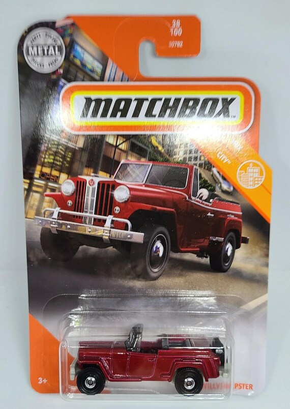 Matchbox 1948 Willys Jeepster MBX City Red Collector's Edition