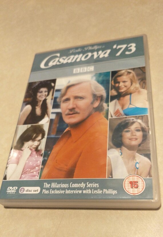 Leslie Phillips in Casanova 1973 - 2 Discs DVD Perfect Birthday Gift