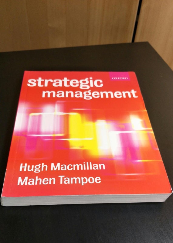 Strategic Management: Process, Content, and Implementation by Hugh Macmillan Paperback Christmas Gift 2000