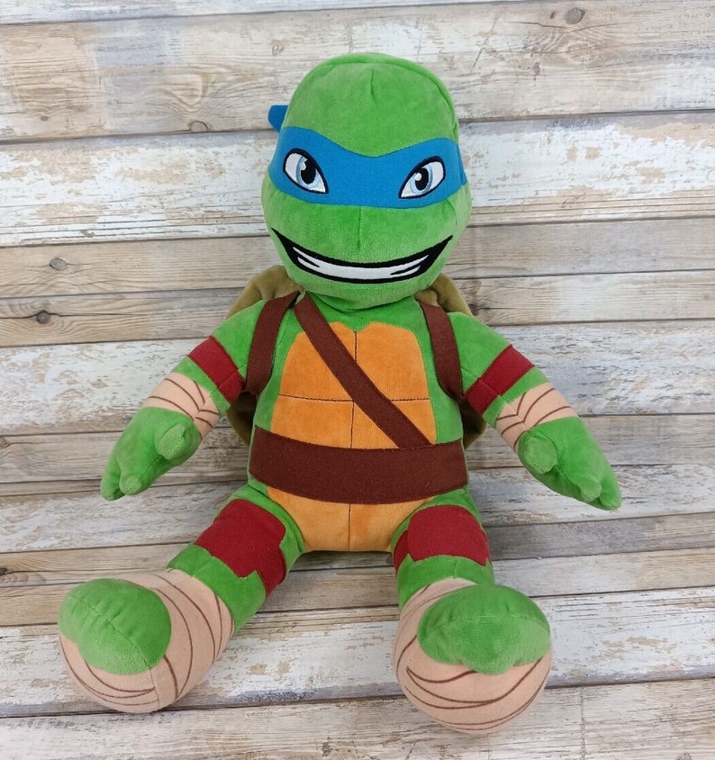 Build a Bear TMNT Teenage Mutant Ninja Turtles Leonardo Etsy UK