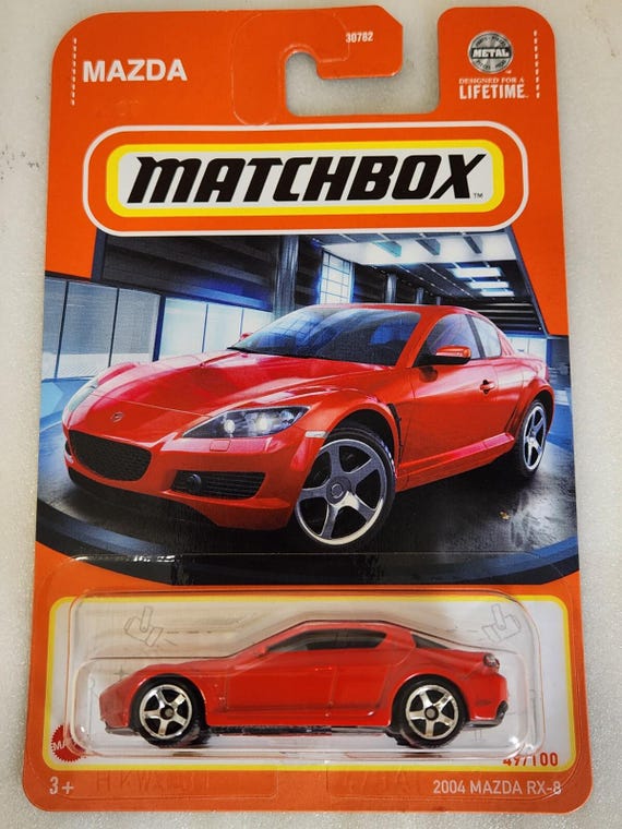 Matchbox 2004 Mazda RX-8 Turbo Sport Red Collector's Edition