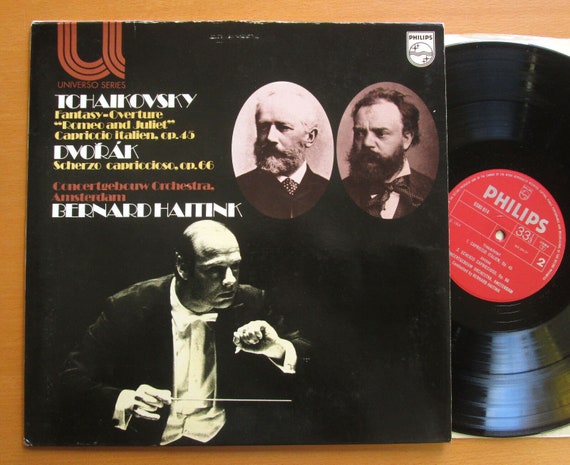 Tchaikovsky Romeo & Juliet Dvorak Scherzo Bernard Haitink Philips 6580 014 Vinyl LP (12") Christmas Gift Ideas