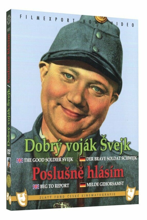 Good Soldier Svejk - Dobry vojak Svejk / Poslusne hlasim 2x DVD digipack Set 1956 Region 0 DVD s