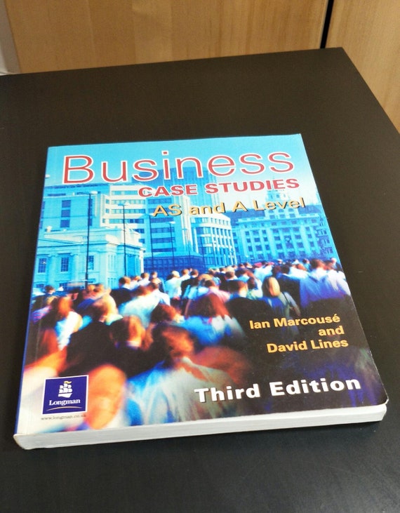 Business Case Studies for AS and A Level by David Lines Paperback Book Gift Published by Pearson Education Limited 2002