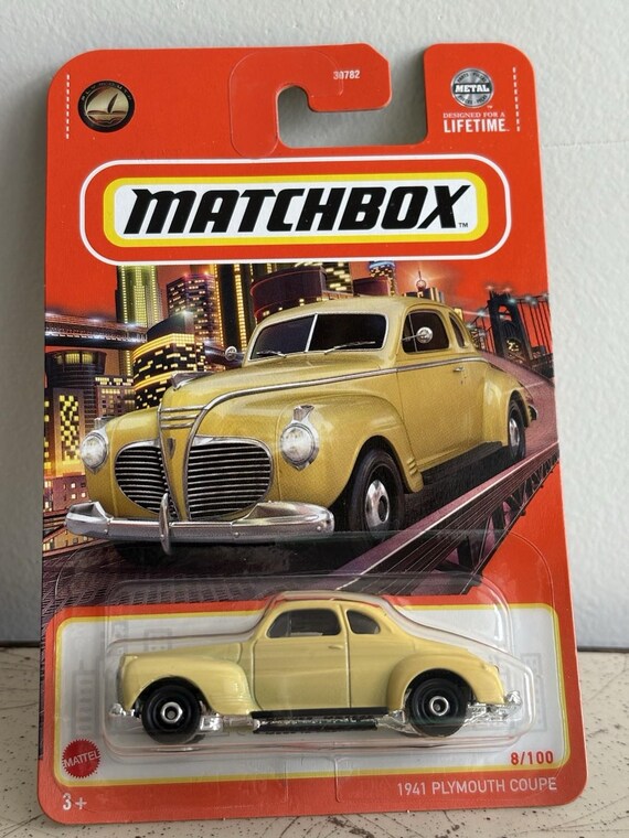 Matchbox 1941 Plymouth Coupe Classic Vehicle - Beige - Collector's Edition