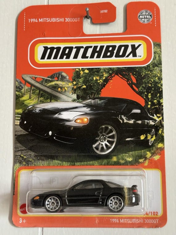 Matchbox 1994 Mitsubishi 3000GT Black Collector's Edition