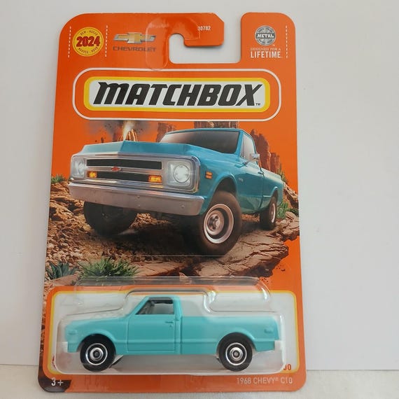 Matchbox 1968 Chevy C10 Blue Chevrolet Pickup Off Road Collector's Edition