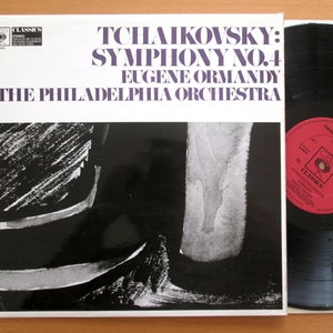 Tchaikovsky Symphony no. 4 Ormandy Philadelphia Orchestra NM/EX Stereo CBS61092 Vinyl LP (12&quot;) Christmas Gift Ideas