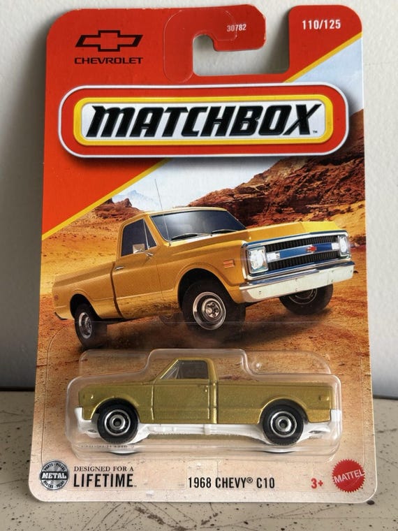 Matchbox 1968 Chevy C10 Truck Gold - Collector's Edition