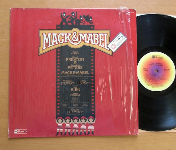 Mack & Mabel Robert Preston Bernadette Peters 1974 Vinyl ABCH 830 Vinyl LP (12") Christmas Gift Ideas