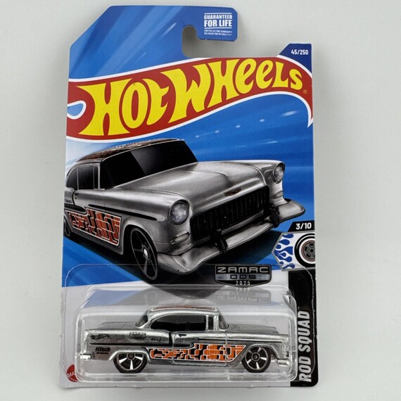 Hot Wheels 1955 Chevy Hw Rod Squad Zamac Collector's Edition