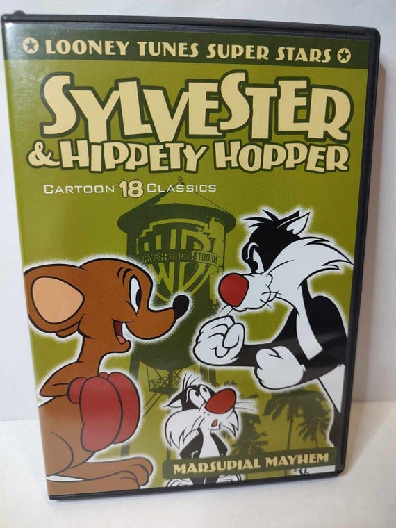 Looney Tunes Super Stars Sylvester & Hippety Hopper: Marsupial Mayhem DVD Vintage Cartoons