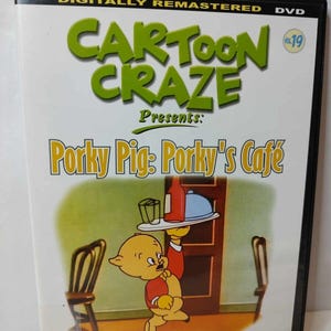 Cartoon Craze presenta - Porky Pig: Porkys Cafe (DVD, 2006) Dibujos animados antiguos