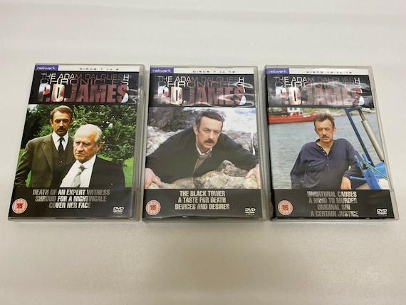 PD James: The Adam Dalgliesh Chronicles [Discs 1 to 16] [1983] Region 2 DVD Christmas Gift Ideas