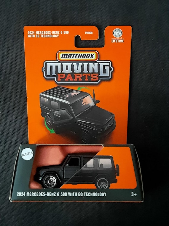 Matchbox Moving Parts Mercedes-Benz G 580 With EQ Technology - Black - Collector's Edition