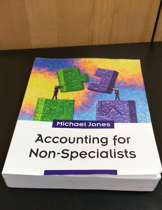 Accounting for Non-specialists by Michael Jones Paperback Christmas Gift John Wiley 2002