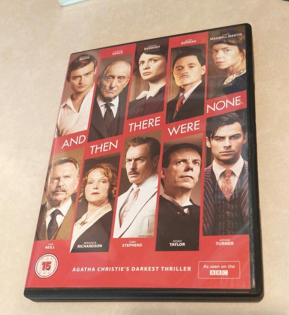 And Then There Were None - Aidan Turner, Charles Dance, Douglas Booth DVD Father's Day Gift Ideas