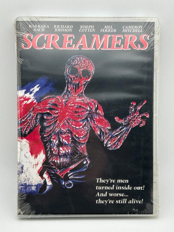 Screamers (Island of the Fishmen) (1980) DVD Scorpion Releasing Horror Vintage Movie