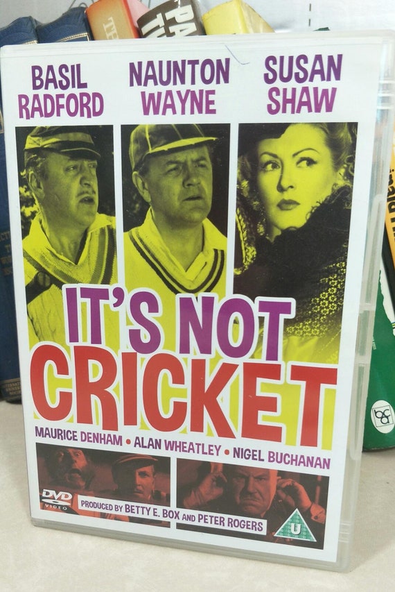 Its Not Cricket - Classic, Feature 1948 Basil Radford, Susan Shaw DVD s