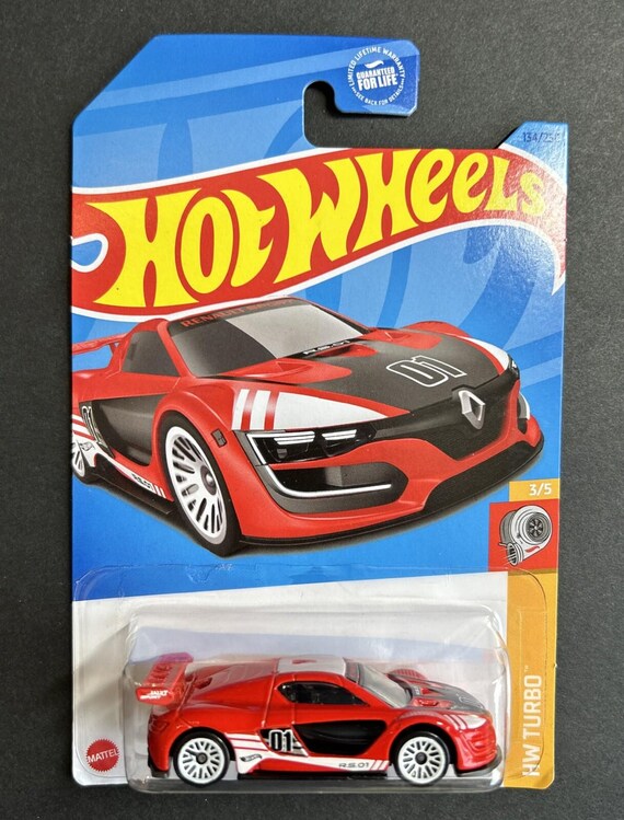 Hot Wheels Renault Sport R.S. 01 HW Turbo 3/5 Red Collector's Edition