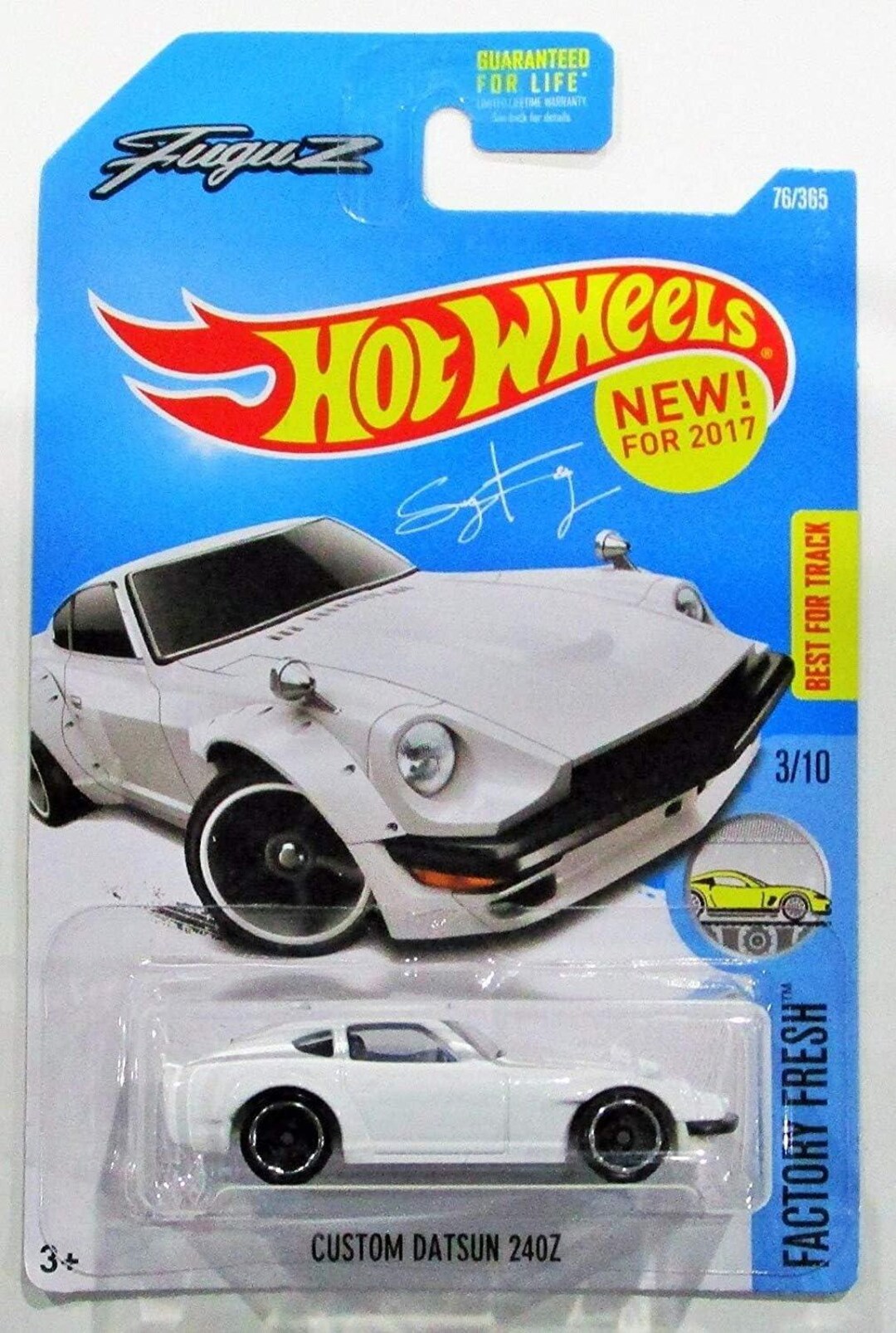 Hot Wheels Nissan Datsun 240Z HW Factory Fresh White Collector's