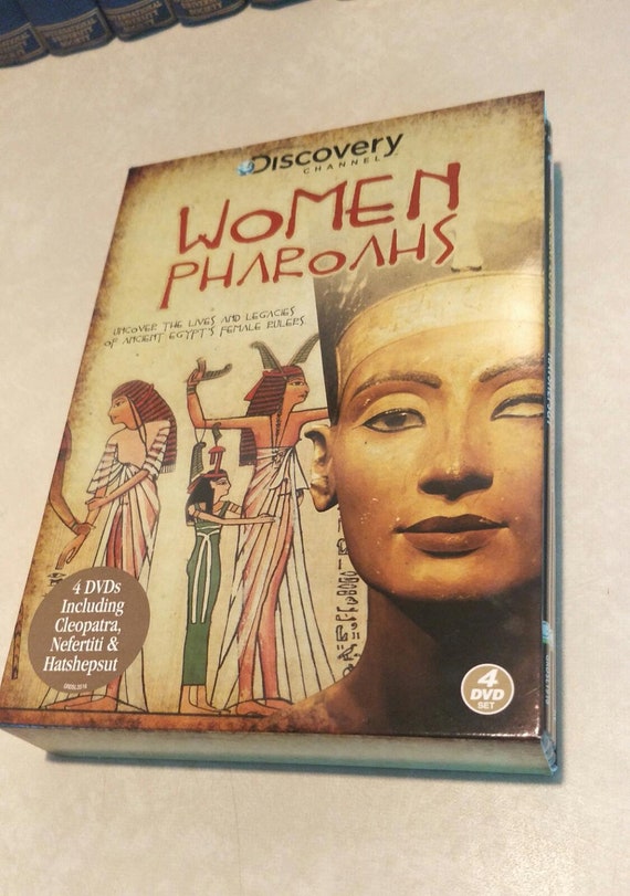 Women Pharaohs Documentary 4 DVD Nefertiti Cleopatra Hatshepsut DVD Perfect Birthday Gift